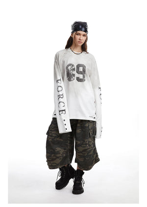 Force 09 Graphic Long Sleeve Tee , - Streetwear T-Shirts - Slick Street