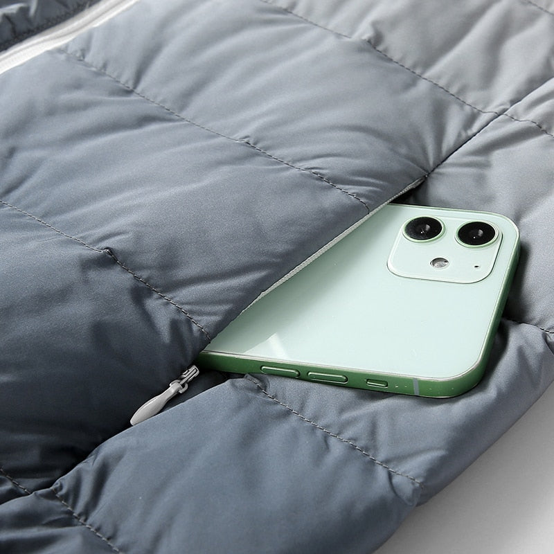 Duplex Ombre Ultra Light Puffer Jacket ,  - Streetwear Jacket - Slick Street