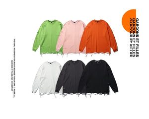 Distressed Gothic Sweatshirt , - Streetwear Sweatshirts - Slick Street