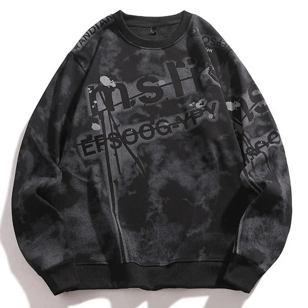 EPSOOG-YPY Loose Style Sweater Black, XS - Streetwear Sweater - Slick Street