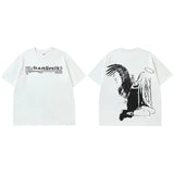 Slash Youth Angel Wings T-Shirt White, S - Streetwear T-Shirt - Slick Street