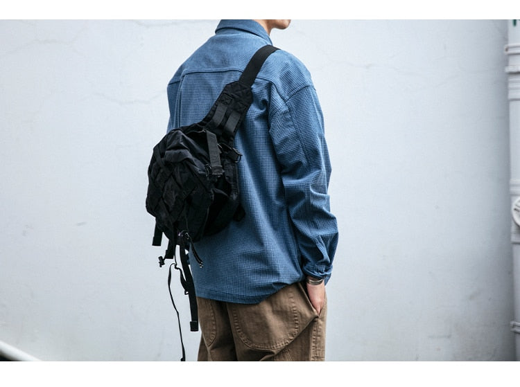 Corduroy Waffle Plaid Semi Collar Overshirt ,  - Streetwear Tops - Slick Street