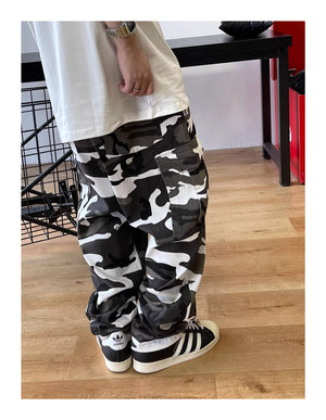 Snow X1 Camo Cargo Pants ,  - Streetwear Cargo Pants - Slick Street