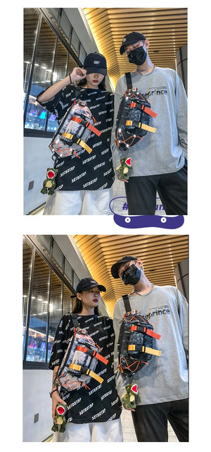 All Purpose Tie-Die Waist Bag , - Streetwear Bag - Slick Street