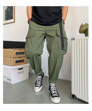 Harem Oversized Pocket Style Pants ,  - Streetwear Pants - Slick Street