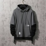 GV Classic Hoodie Grey, S - Streetwear Hoodie - Slick Street