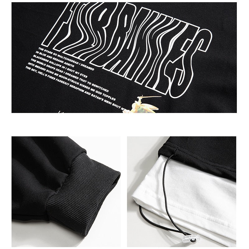 Optical Illusion Article Hoodie ,  - Streetwear Hoodie - Slick Street