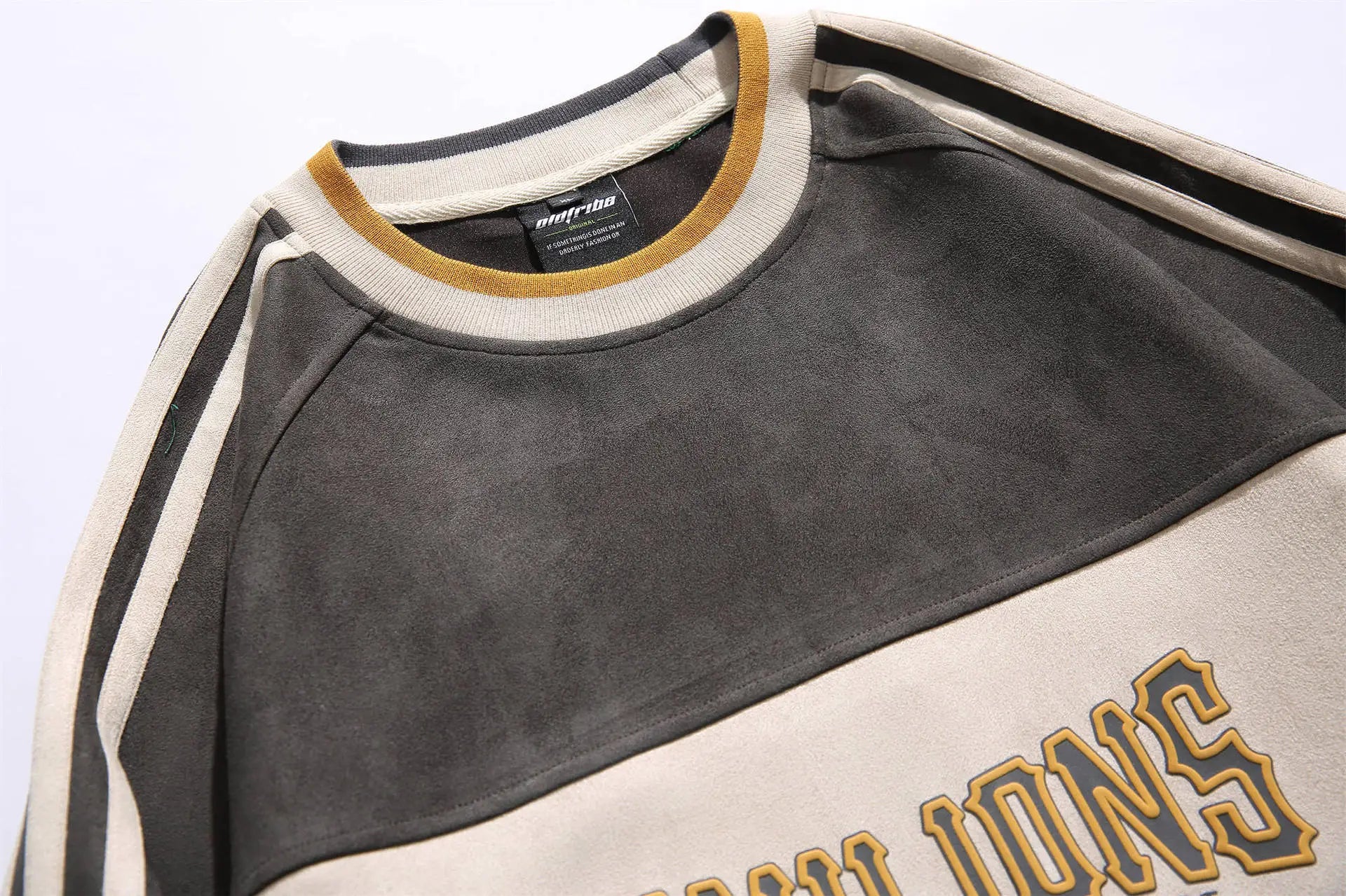 UNILIONS Color Block Pullover Sweatshirt ,  - Streetwear Sweatshirts - Slick Street