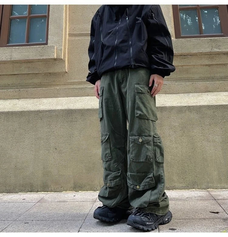 MA99 Cargo Pants , - Streetwear Cargo Pants - Slick Street