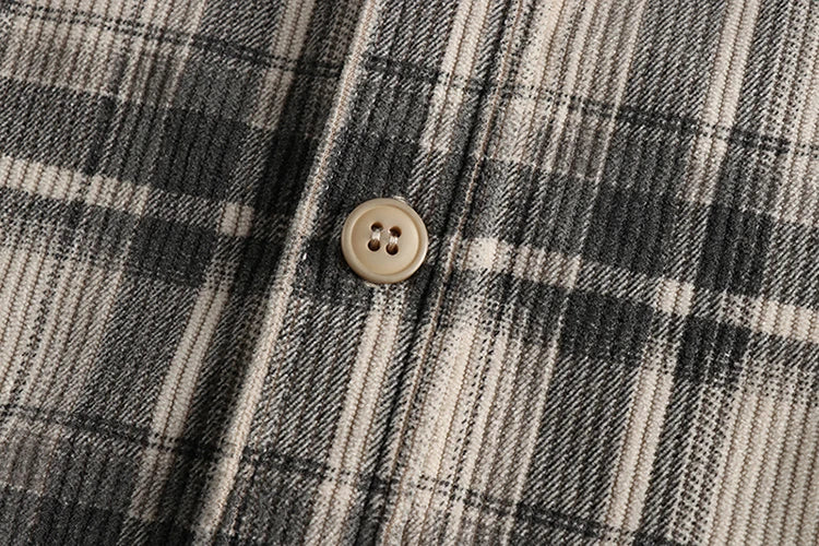 Plaid Chore Long Sleeve Shirt , - Streetwear Shirt - Slick Street