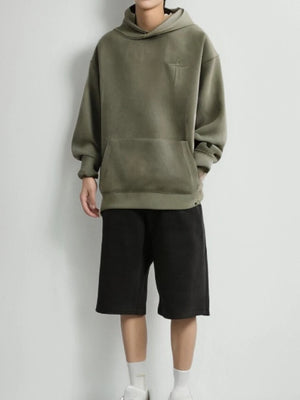 Malk Up Trend Suede Hoodie , - Streetwear Hoodie - Slick Street