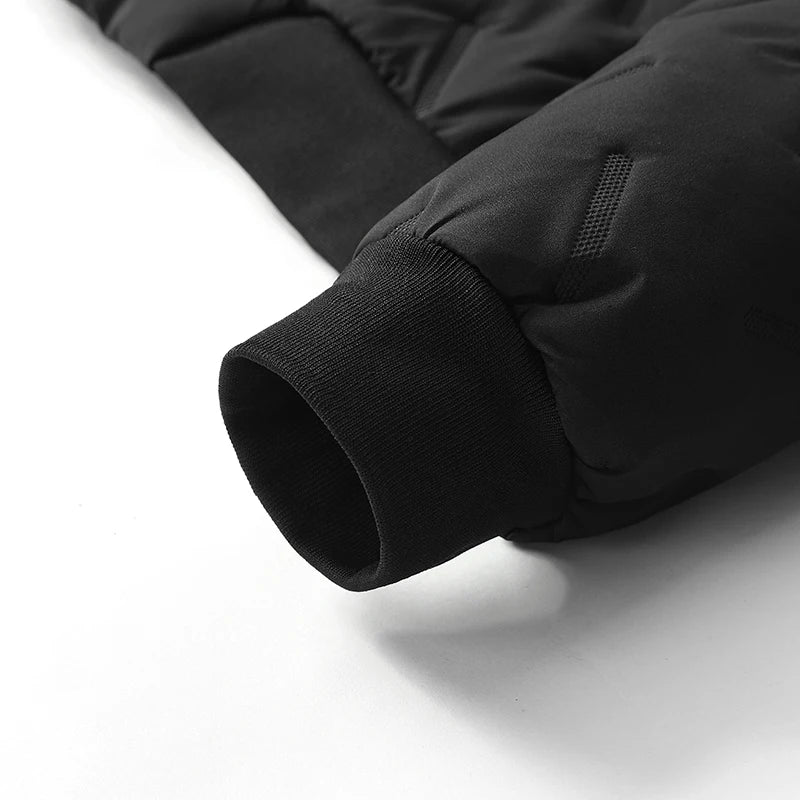 Dark Color Elastic Waist Jacket , - Streetwear Jacket - Slick Street