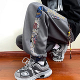 SH23 Korean Style Joggers Grey, XXS - Streetwear Joggers - Slick Street