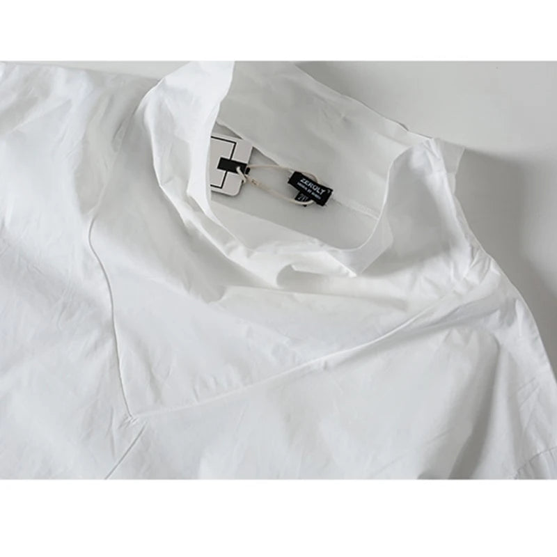 AW1 Techwear Turtleneck Shirt , - Streetwear T-Shirts - Slick Street