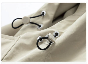 High Neck Two Tone Cargo Bomber Jacket ,  - Streetwear Jacket - Slick Street