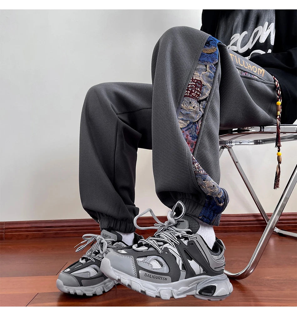 SH23 Korean Style Joggers ,  - Streetwear Joggers - Slick Street