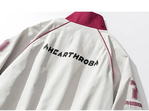 HEARTHOB Racer Bomber Jacket , - Streetwear Jacket - Slick Street