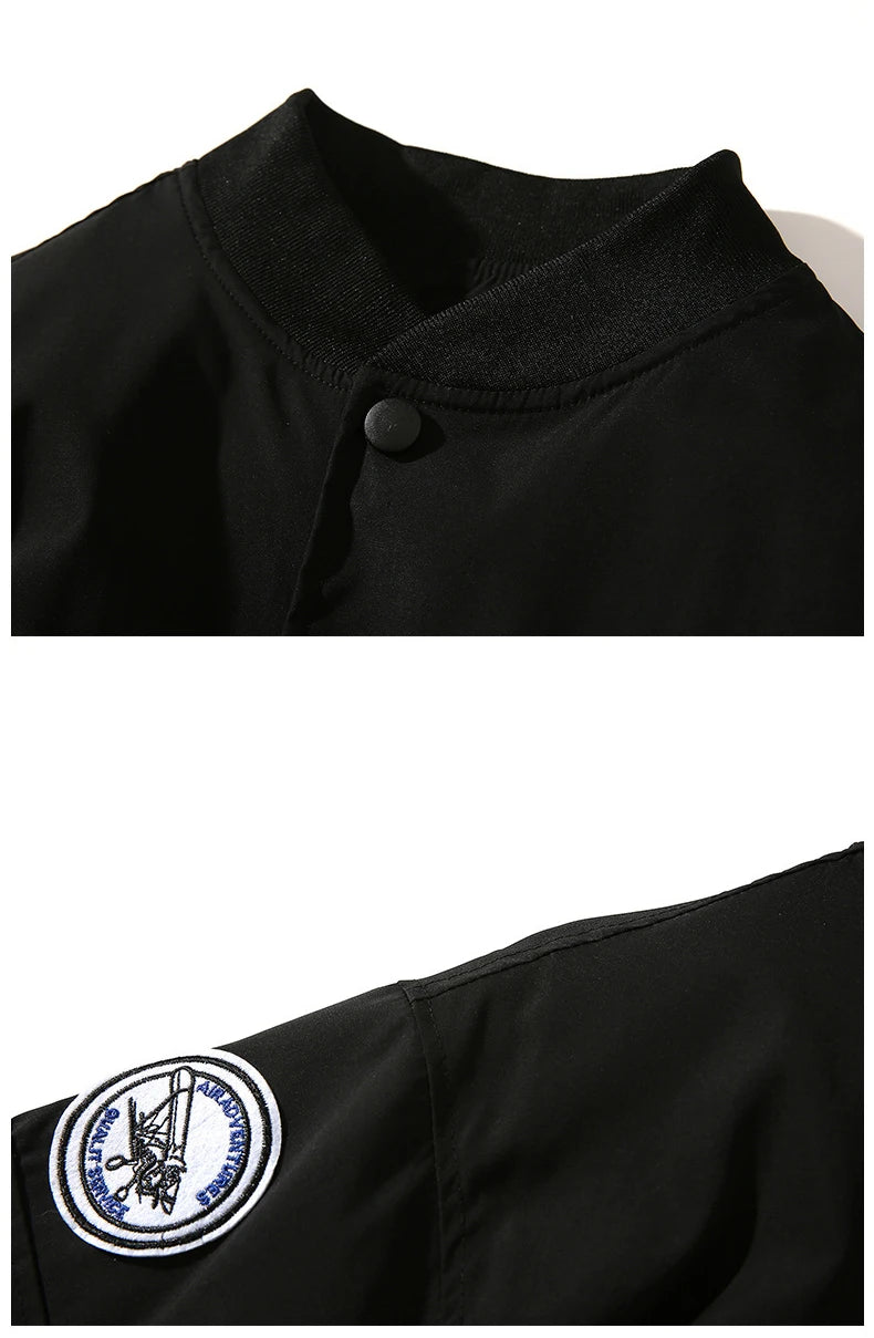 Pilot Patch Work Button Up Jacket ,  - Streetwear Jacket - Slick Street
