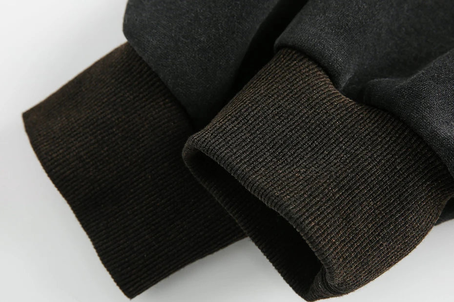 False Two Pieces Plaid Pullover Sweatshirt , - Streetwear Sweatshirt - Slick Street