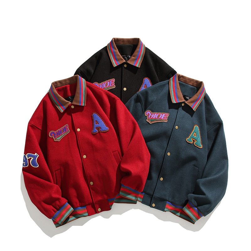 97 Number Baseball Slim Fit Bomber Jacket ,  - Streetwear Jacket - Slick Street