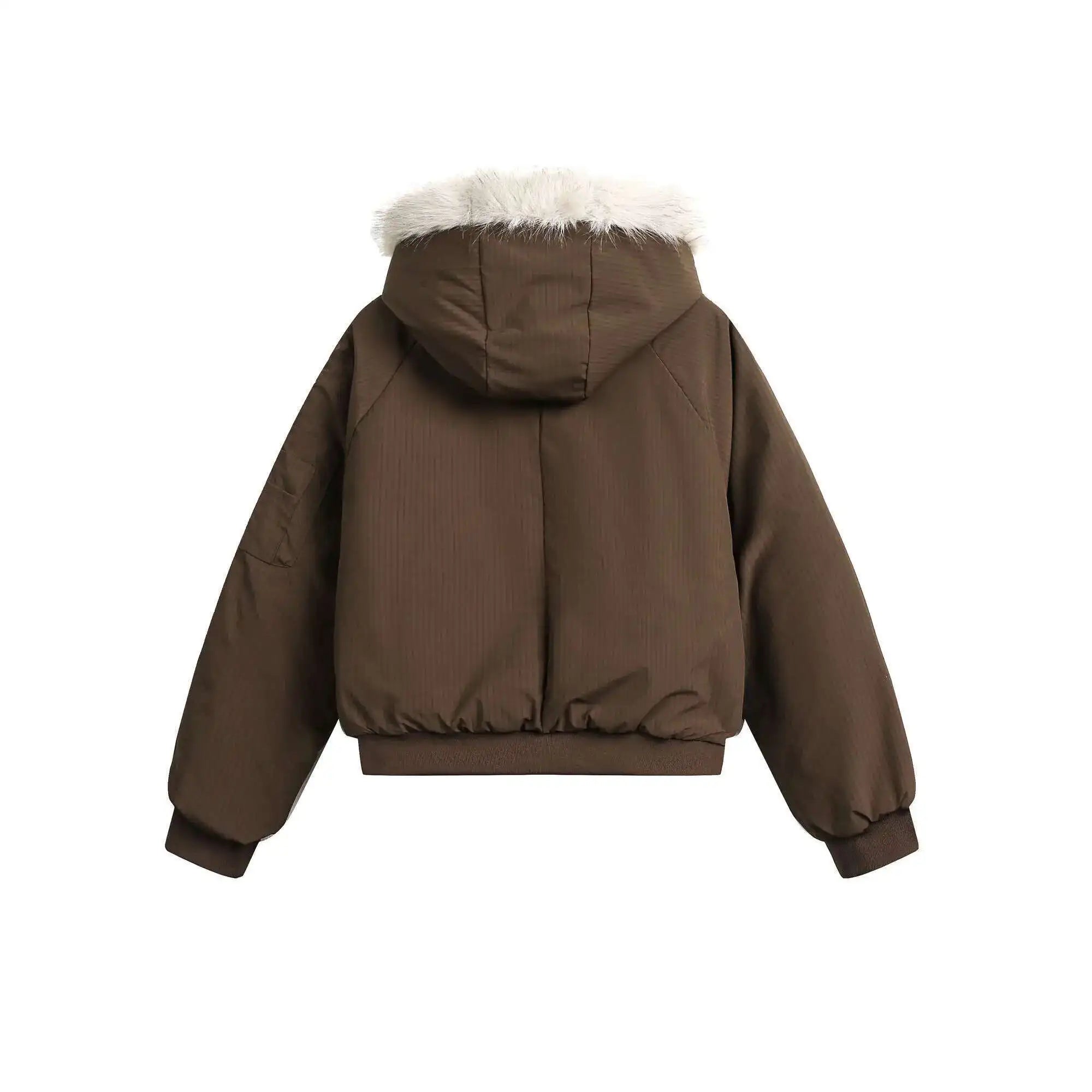 Star Pendant Winter Jacket , - Streetwear - Slick Street