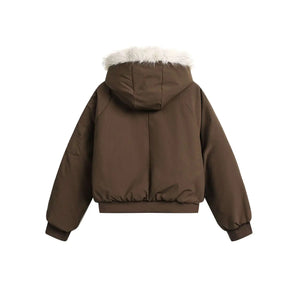 Star Pendant Winter Jacket , - Streetwear - Slick Street