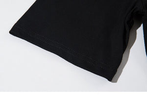 Indigo Lightning Reflection T-Shirt , - Streetwear T-Shirts - Slick Street