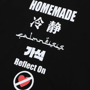 HOMEMADE Y2K O-Neck Collar T-Shirt , - Streetwear T-Shirts - Slick Street