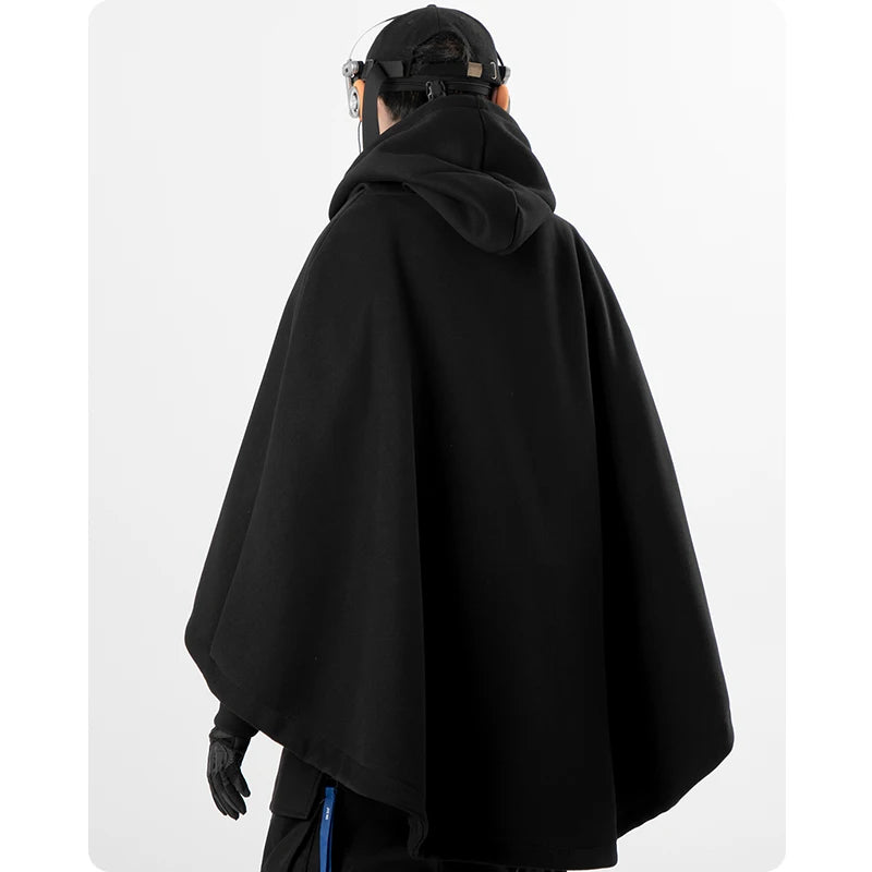 High Neck Cloak Two Piece Hoodie ,  - Streetwear Hoodie - Slick Street