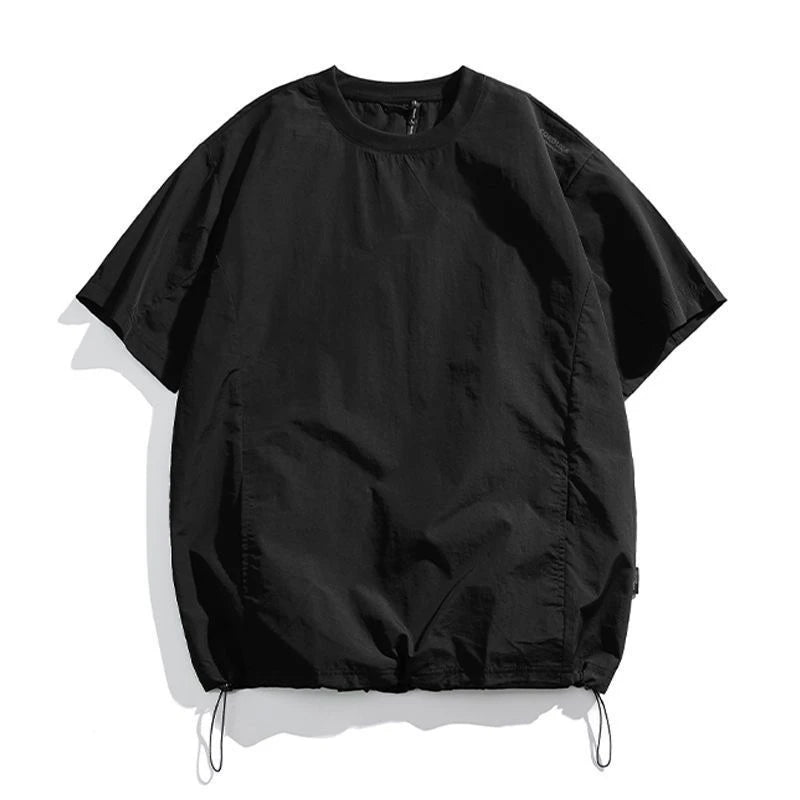 Drift Tech Tee Black, XS - Streetwear T-Shirt - Slick Street