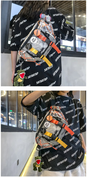 All Purpose Tie-Die Waist Bag , - Streetwear Bag - Slick Street