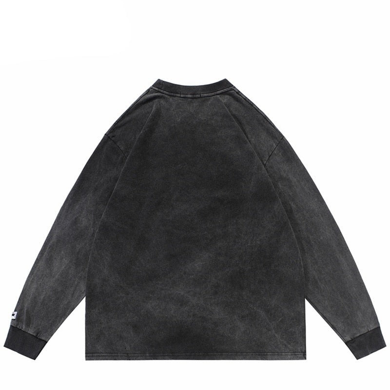 Hip Hop Letters Graphic Streetwear T-Shirt , - Streetwear T-Shirts - Slick Street