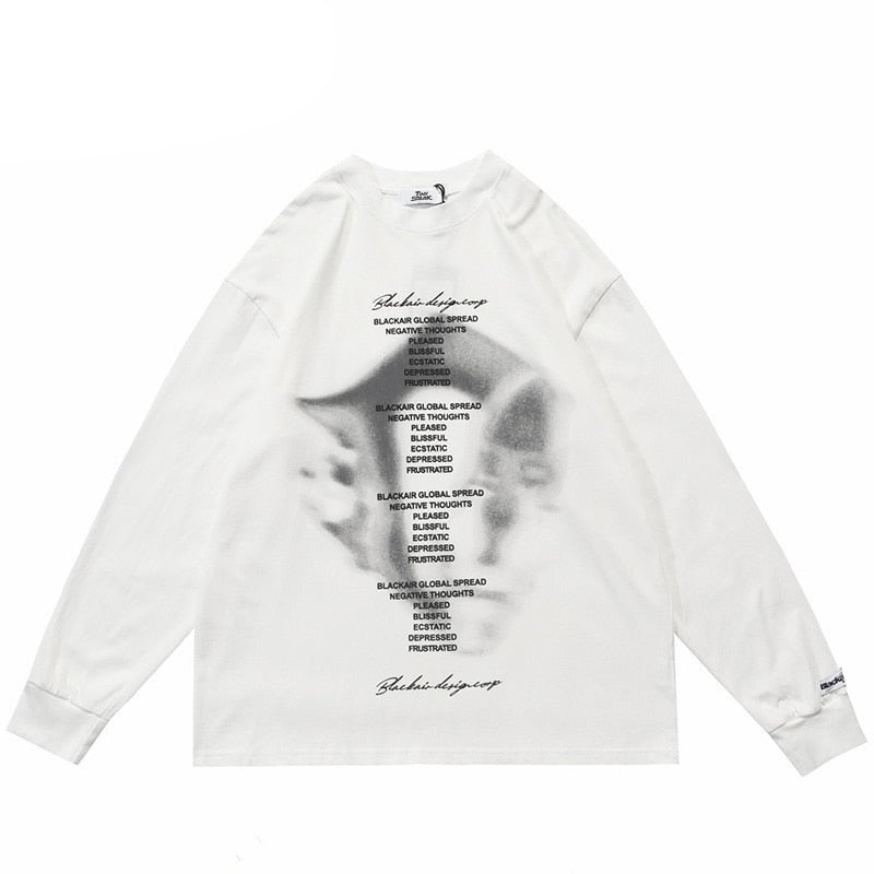 Hip Hop Letters Graphic Streetwear T-Shirt ,  - Streetwear T-Shirt - Slick Street