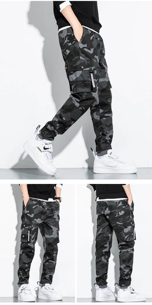 CR3 Camouflage Cargo Pants ,  - Streetwear Pants - Slick Street