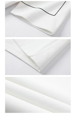 Plain Color Short Sleeved T-Shirt , - Streetwear T-Shirts - Slick Street