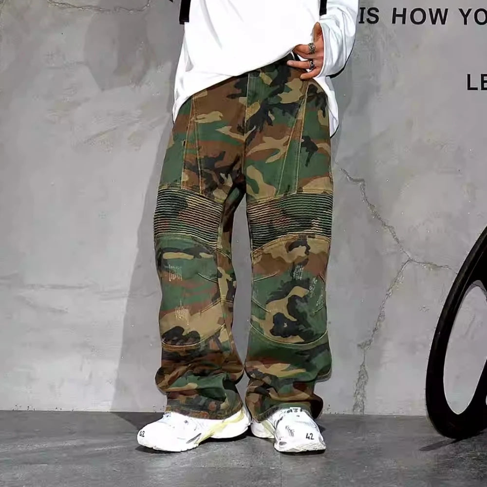 MA2 Camo Pants , - Streetwear Pants - Slick Street