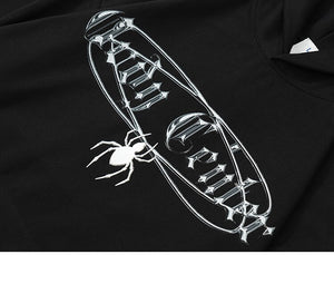 Cross Cellar Spider Graphic Hoodie ,  - Streetwear Hoodie - Slick Street