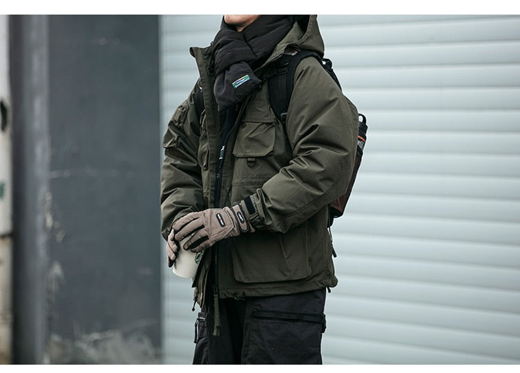 New Heights VA1 Hiking Multi-Pocket Puffer Jacket ,  - Streetwear Jacket - Slick Street