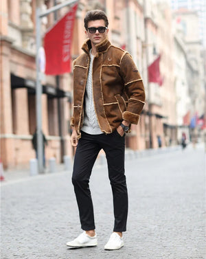 Outwear Parka Fur Collar Jacket , - Streetwear Jacket - Slick Street