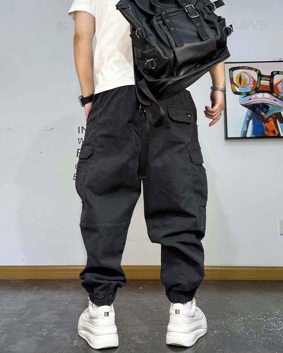 Drift Baggy Cargo Pants , - Streetwear Cargo Pants - Slick Street