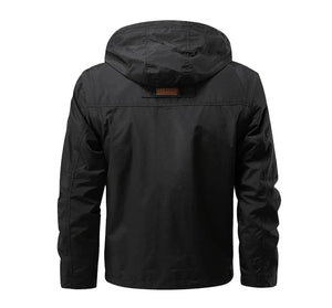 Detachable 'V23' Hooded Ski Jacket , - Streetwear - Slick Street