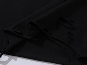 Tie-Die Metal Star Ripped T-Shirt , - Streetwear T-Shirts - Slick Street