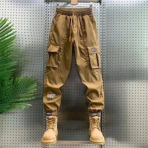Solid Military VA2 Cargo Pants Khaki, XS - Streetwear Pants - Slick Street