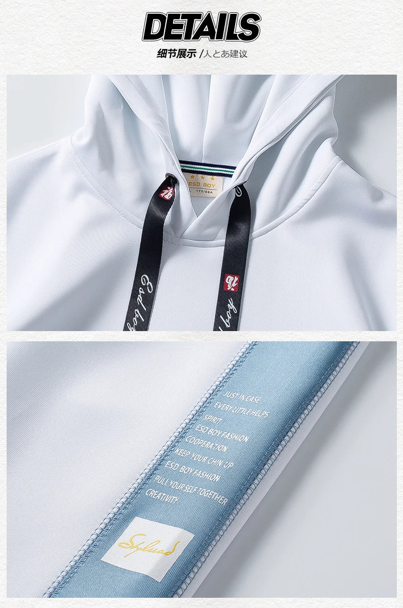 Double V Shape Pullover Hoodie , - Streetwear Hoodie - Slick Street