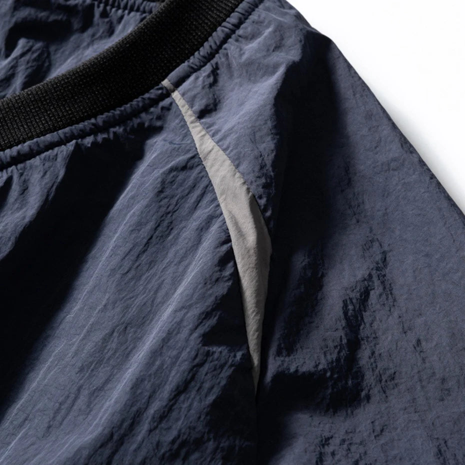 AIMATARGET Color Block Long Sleeve Over Jacket , - Streetwear Jacket - Slick Street