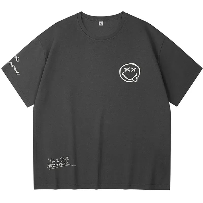 YAN-OWN T-Shirt Dark Gray, XS - Streetwear T-Shirts - Slick Street