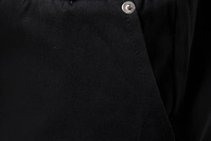 Black Multi Zipper Combat Cargo Pants , - Streetwear Cargo Pants - Slick Street