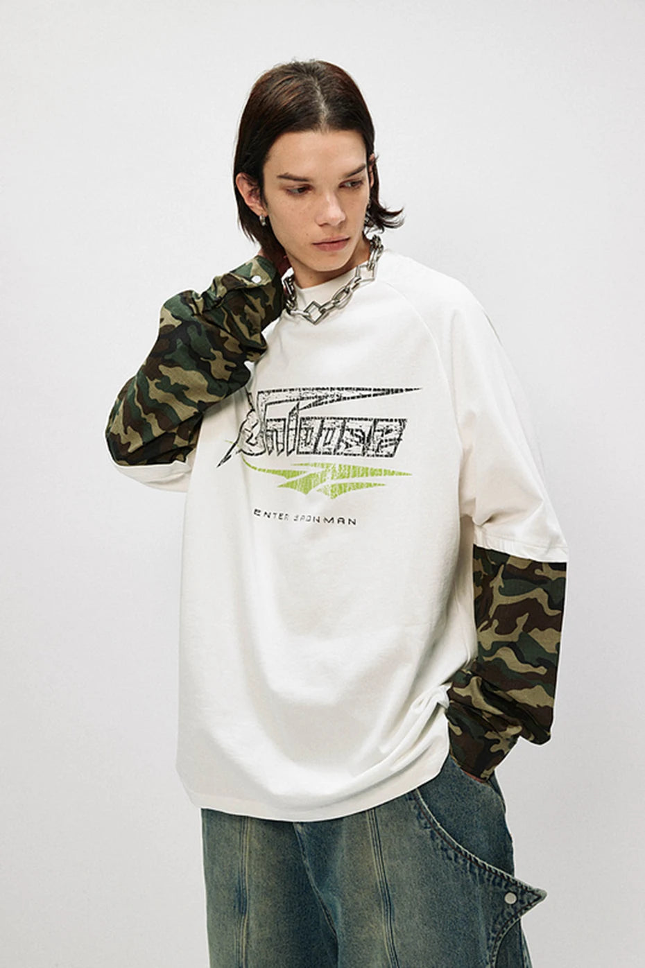 Enter Sandman Long Sleeve T-Shirt , - Streetwear T-Shirt - Slick Street