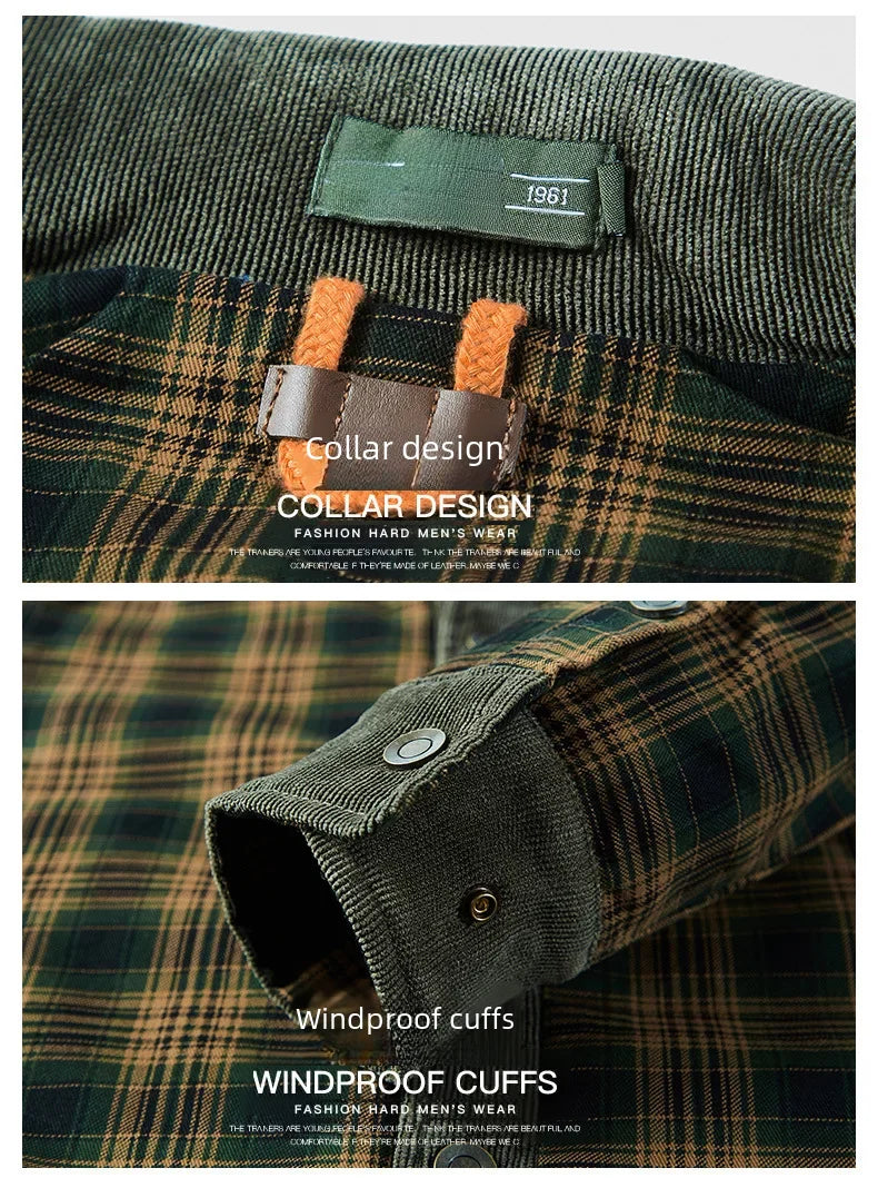 Plaid Cotton 1961 Admiral Jacket ,  - Streetwear Jacket - Slick Street