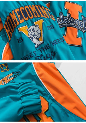 Stiwaup Racing Windbreaker Jacket ,  - Streetwear Jacket - Slick Street